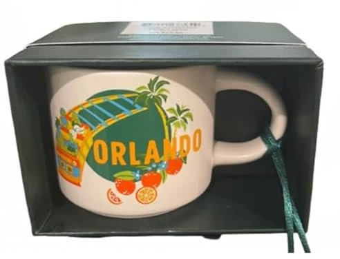 STARBUCKS - Orlando (Florida) Discovery Series Mini Mug Ornament