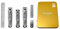DOCTOR KING Premium Stainless Steel Nail Clipper Set • Five-Piece Nail Clipper and Nail File Set with a Metallic Gift Box