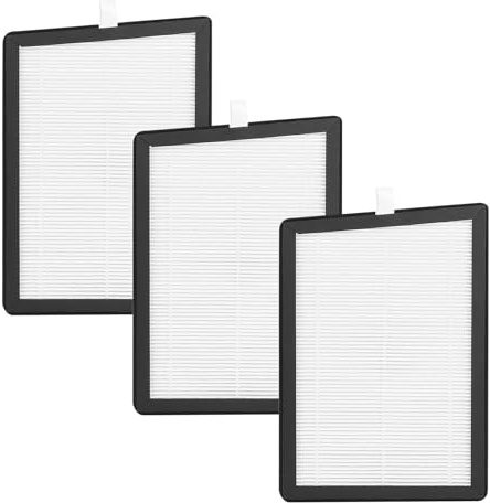 SHYICHENG HEPA Filter for Meaco 12L Dehumidifier and Air Purifier, Trapezoidal Replacement Filter with Slanted Edge - 3 Pack