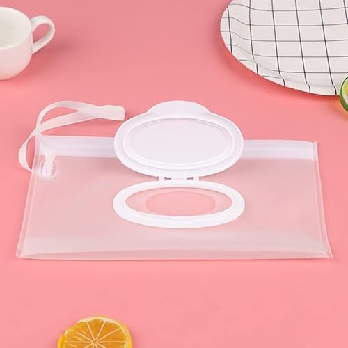 Baby-Feuchttücheretui, Reisehalter, hält Feuchttücher feucht, Set von Feuchttücher-Haltern, tragbar, für unterwegs, nachfüllbarer Spender, Behälter, wasserdichter Wischbehälter mit versiegeltem