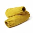 SOLTER Manguitos Soldador de Cuero 40 cm – Protección ante Salpicaduras y Calor – Doble Ajuste Elástico – Alta Durabilidad para Soldadura y Amolado