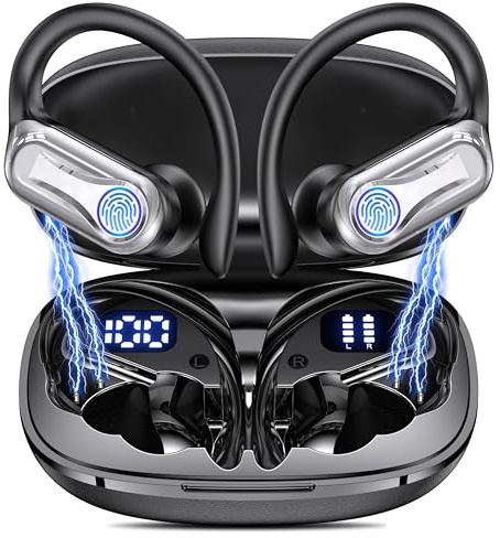 AI Translation Earbuds Real Time - 198 Language Translator Earbuds, Two-Way Language Translator Device, 6-in-1 Translating Device, Translate Ear Buds for Travel Learning with Charging Case