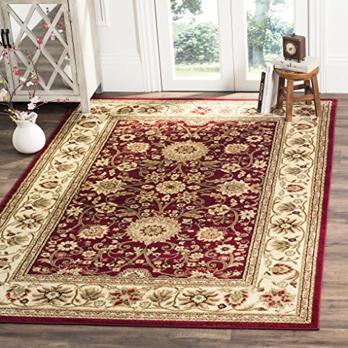 SAFAVIEH Lyndhurst Area Rug 5'3x7'6, Red & Ivory LNH212F