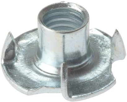 Pronged T Nuts ZP M8 Bag 10
