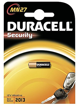 DURACELL Lot de 3 Piles alarmes et télécommandes MN 27 12V Blister de 1