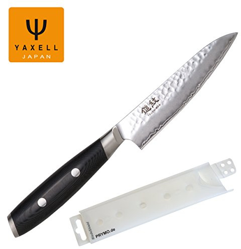 Yaxell Tsuchimon Universalmesser 12 cm geschmiedet inkl. PRYMO.de® Klingenschutz