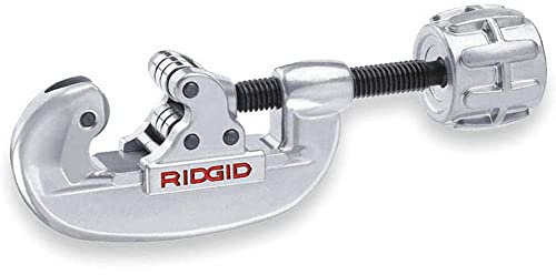 RIDGID 97212 Tagliatubi per tubi e conduit in acciaio inossidabile 15-SI con 6 cuscinetti singoli, tagliatubi da 5,0 mm a 28,0 mm