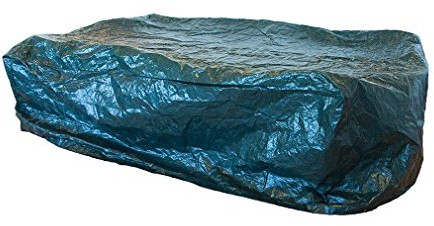 Silverline 753583 Rechteckige Gartentisch-Abdeckplane 2350 x 1900 x 900 mm