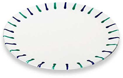 GMUNDNER KERAMIK Speiseteller Cup Durchmesser : 28 cm Traunsee Geschirr, handgemacht in Österreich