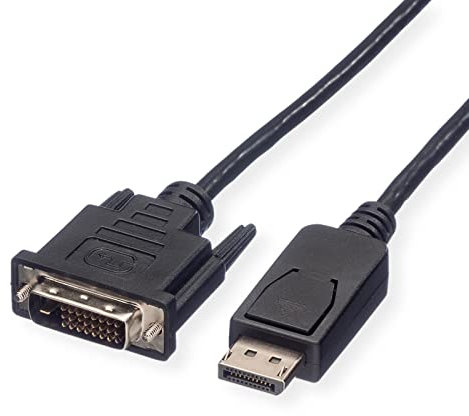 Roline Cable DisplayPort DP Macho - DVI Macho, 5m