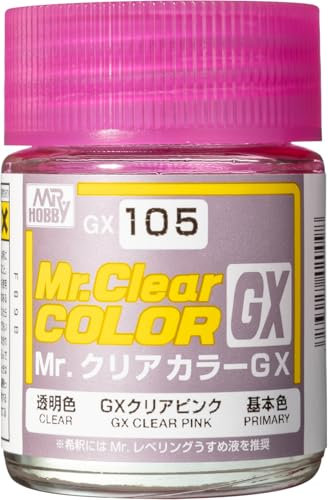 Mr. Hobby GX105 Clear Pink 18 ml GSI Mr. Color GX