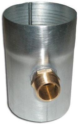 100mm Regenwassersammler,Regensammler,Füllautomat,Regenwasser sammeln, Sammler Zink