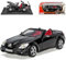 Motormax Mercedes-B SLK R171 2004-2011 55 AMG Schwarz Öffnendes Dach Coupe Cabrio 1/18 Modell Auto mit individiuellem Wunschkennzeichen