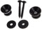 2X Gitarre Gurt Endknopf Security Lock Gurtpin End Pin