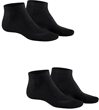 Hudson Herren Sneaker Socken Only 2-Pack hautfreundlich Black 0005 39/42