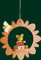 Rudolphs Schatzkiste Christbaumschmuck Blüte mit Teddy Höhe= 8,5cm NEU Weihnachten Baumschmuck Holzschmuck Holz Seiffen Erzgebirge Strauchbehang Dekoration
