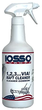 Iosso 123.Via, Reiniger für Schlauchboot Unisex Erwachsene, Unisex - Erwachsene, 123.Via!, durchsichtig