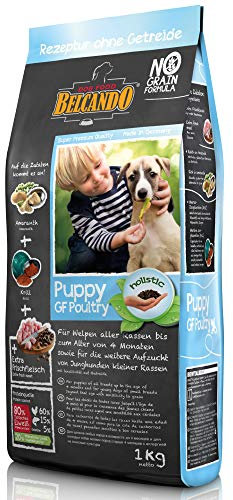 Belcando Puppy GF Poultry [1 kg] getreidefreies Welpenfutter | Welpenfutter ohne Getreide | Alleinfuttermittel für Welpen bis 4 Monate