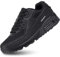 Hitmars Chaussures de Course Homme Femme Running Sport Fitness Respirantes Legere Gym Athlétique AIR Sneaker Noir 41