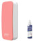 loukin Magnetischer trocken abwischbarer Whiteboard-Radierer, Glasplatten-Radierer (Rosa), eine Flasche mit 100 ml Whiteboard-Reiniger im Lieferumfang enthalten, für Klassenzimmer, Zuhause und Büro