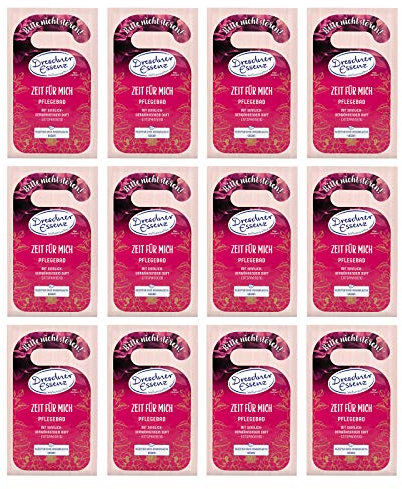 12er Pack Dresdner Essenz Pflegebad Zeit für mich 12 x 60 g Badezusatz vegan