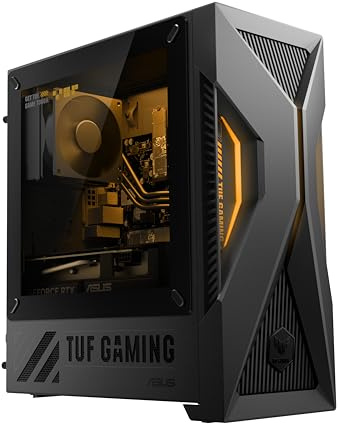 ASUS TUF Gaming T500 T500MV-13620H462W Intel Core i7 i7-13620H 32 GB DDR5-SDRAM 1 TB SSD NVIDIA GeForce RTX 5060 Ti Windows 11 Home Mini Tower PC Nero, Grigio