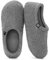 RockDove Pantofola da Donna in Pile Teddy con Schiena Chiusa per Interni, 39.5 EU, Grigio scuro