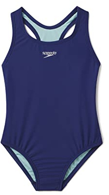Speedo Girl's Swimsuit One Piece Closed Racerback