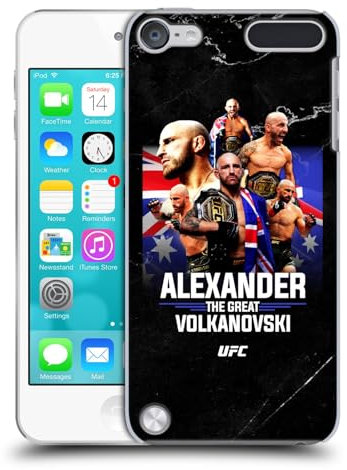 Head Case Designs Offizielle UFC Der Große Champion Alexander Volkanovski Harte Rueckseiten Handyhülle Hülle Huelle kompatibel mit Apple iPod Touch 5G 5th Gen