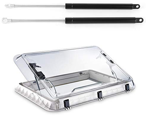 2 Piezas Amortiguador de Gas, Resorte de gas Maletero Longitud 330mm, Fuerza 40N Soportes de Elevación de Resortes de Gas Muelles de Gas para Autocaravana Caravan, para Seitz Heki2 E015