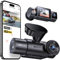 VANTRUE N2X Dash Cam Front Inside 2.7K+1080P Dual HDR, STARVIS 2, 2.5K/60FPS, 5G WiFi, GPS, Night Vision, Voice Control, Car Dash Cam G-Sensor, Dashcam for Car 24/7 Parking Mode, Support 512GB