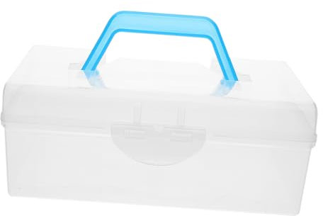 JOINPAYA Mahjong-aufbewahrungsbox Mit Griff Kunststoffkoffer Für Mahjong-steine Traditioneller Behälter Mit Deckel Chinesische Tragetasche Für Spielsteine Langlebiger Organizer Für Zuhause