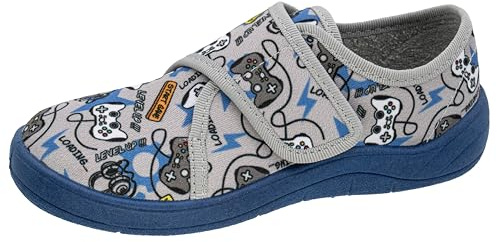 Fischer Markenschuh Jungen Tim Hausschuh