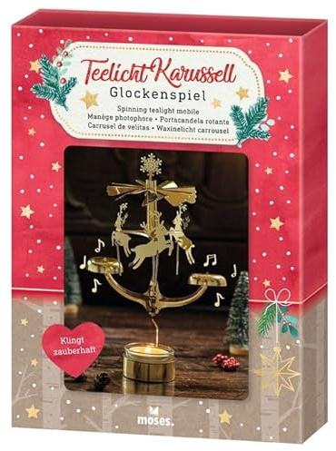 Teelicht-Karussell Glockenspiel.