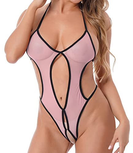 Sexy Lingerie Offerte Lingerie Commestibile Tuta Intima Sexy Donna Costume Intero Donna Pantaloni Mutande Masticabili Donna Reggiseno Pizzo Nero Acquisti Online I Miei Ordini