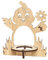 Qianly Portauova in Legno per La Pasqua con Design di Animali, Pollo