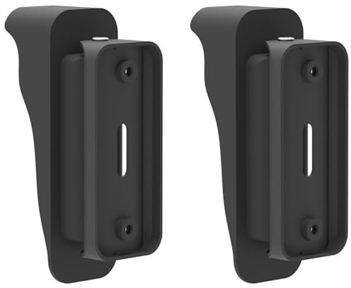 Xiniy 2X Doorbell Mount Angle Adjustable Mount Kit Camera Angle Mount, for Blink Video Doorbell Camera