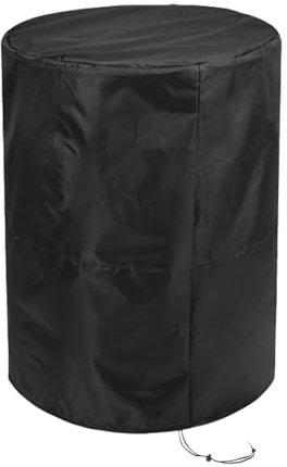 Bkljkf Regentonne Abdeckung Wasserdicht, Weinfass Schutzhülle Winddicht, Oxford Vollständige Abdeckplane, Wetterfest Regentonnen Schutzhülle Mit Kordelzug, Oxford-Stoff Anti-UV Staubdicht Reißfest