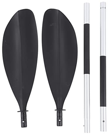 ANKROYU Professionelles Kajak-Paddel, verstellbar, 4-teilig, leicht, Hochleistungs-Paddel zum Kajakfahren, Kanufahren, Surfen, Legierungsstab, Fiberglas, 213 cm, 83,9 Zoll