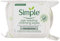 Simple Regeneration Age Resisting Cleansing Wipes 25 Pieces