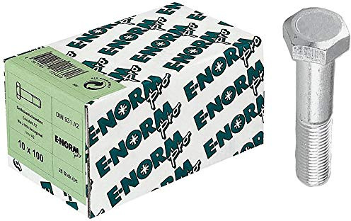 Sechskantschraube DIN 931 M16x 70 A2 E-NORMpro
