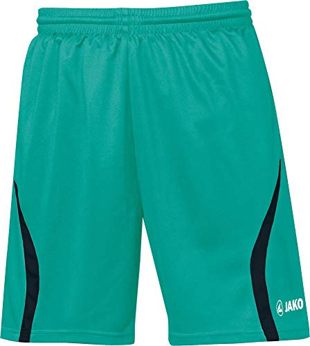 JAKO Herren Shorts Sporthose Joker, Türkis/Schwarz, 9, 4468