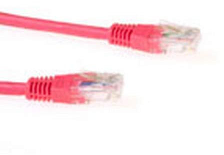 ACT CAT6 U/UTP LSZH RED 1.00M