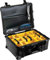 PELI 1560 Watertight Protector Case with Laptop Sleeve and Pouches, IP67 Rated, 75L Capacity, Made in Germany, Black