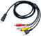 USB AV Cable for Sony Cyber-shot DSC H70 HX100 HX100V HX7 HX7V HX9 HX9V T110 T99 TX10 TX100V TX20 TX5 TX55 TX66 W350 W360 W380 W390 W515 W515PS W560 W570 W580 W750 WX10 WX30 WX5 WX7 WX9 Camera