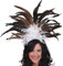 Orlob Samba Kopfschmuck mit Federn beige
