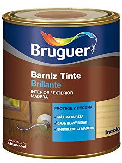BARNIZ TINTE BTE.BRUGUER INCOLORO 4 L