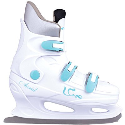 Spokey Damen Acrid-Rent-Eislaufen/Eiskunstlauf, Gr.40 (weiß/Blau), 40