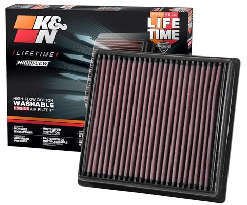 K & N filtro aria kN 335064 Impreza 2.0 2017- (33 – 5064), rosso