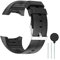 Waekethy Bracelets pour Polar M400/M430, Douceur Silicone Sport Remplacement Bracelet de montres Compatible avec Polar M400/Polar M430 (Noir)